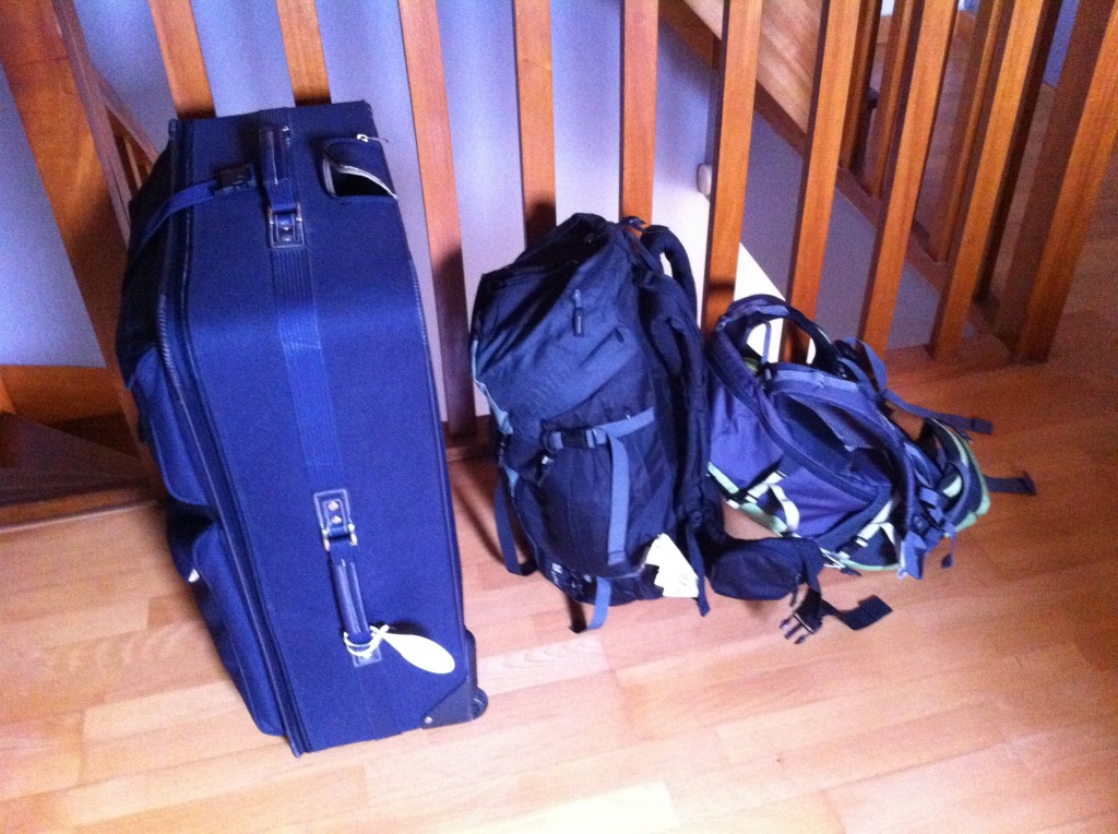 Valises pour le départ